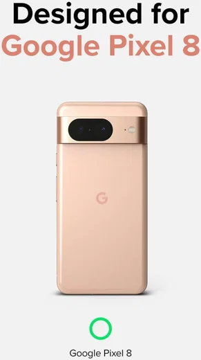 Ringke Fusion Google Pixel 8 Hoesje Back Cover Matte Transparant afbeelding 3