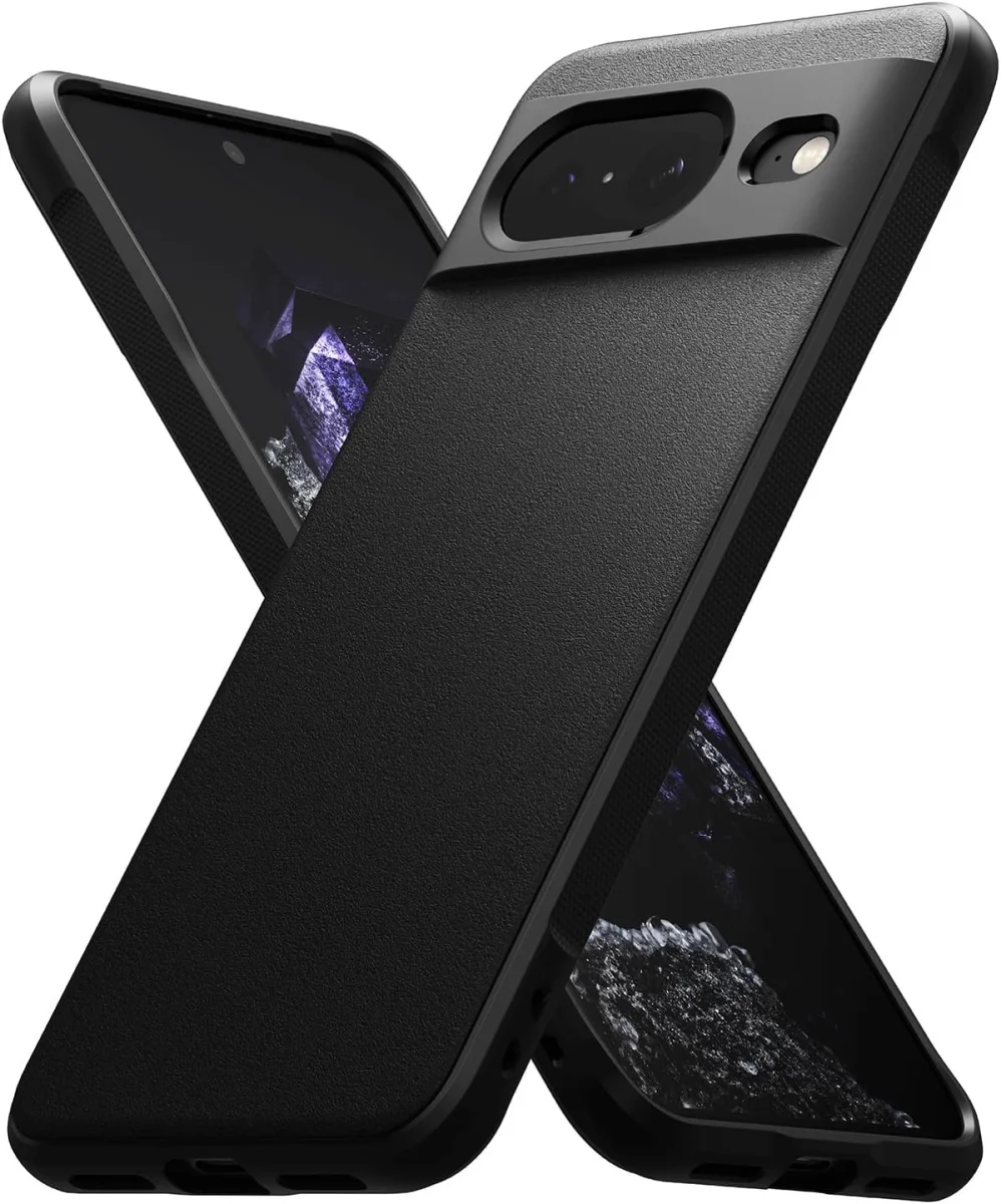Ringke Onyx Google Pixel 8 Hoesje Flexibel TPU Back Cover Zwart afbeelding 1