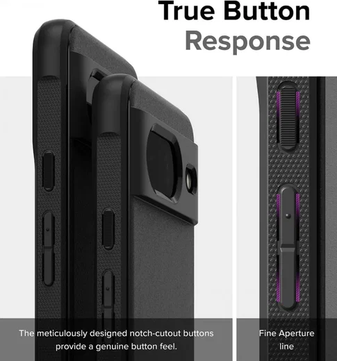 Ringke Onyx Google Pixel 8 Hoesje Flexibel TPU Back Cover Zwart afbeelding 10