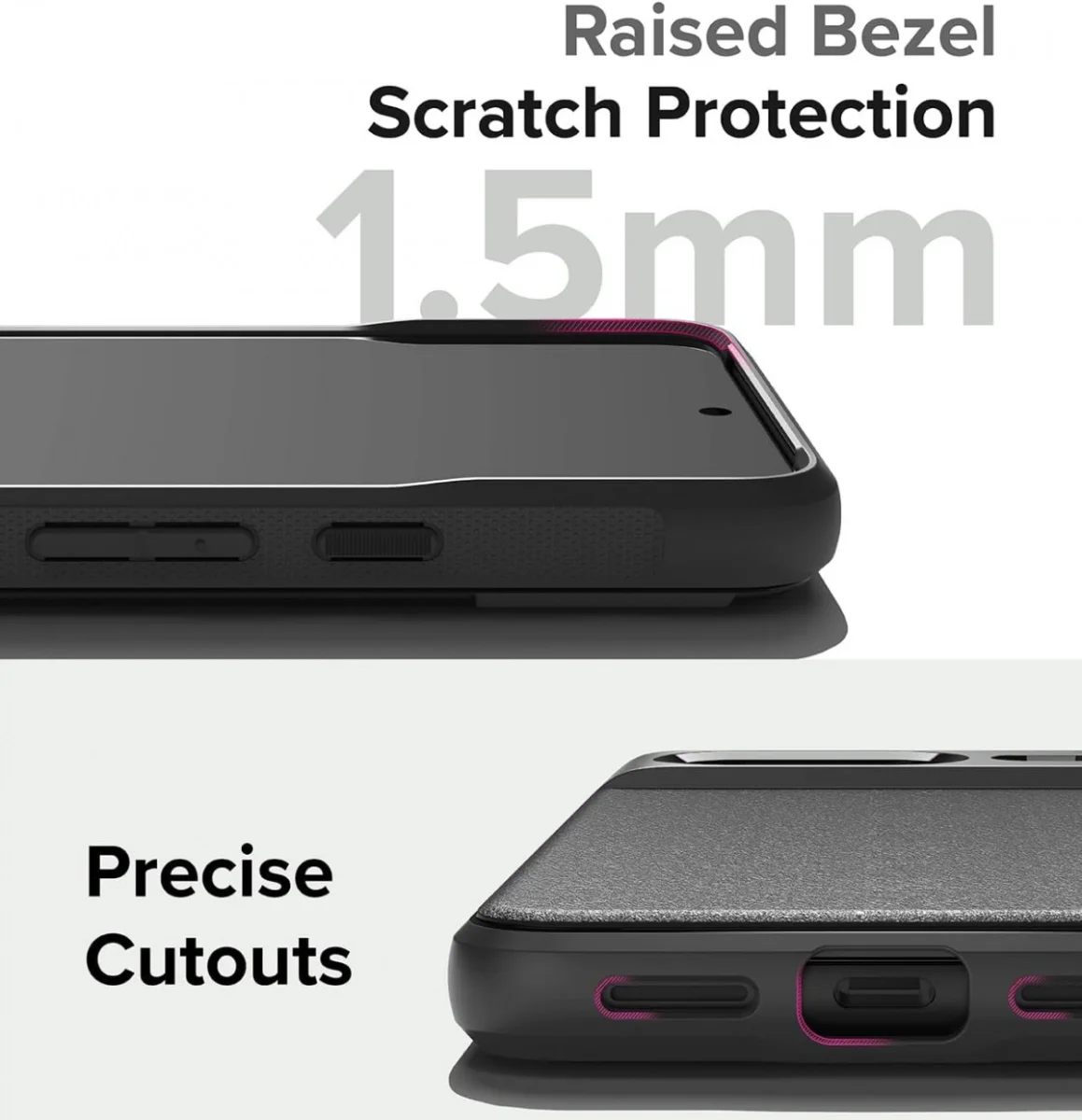 Ringke Onyx Google Pixel 8 Hoesje Flexibel TPU Back Cover Zwart afbeelding 9