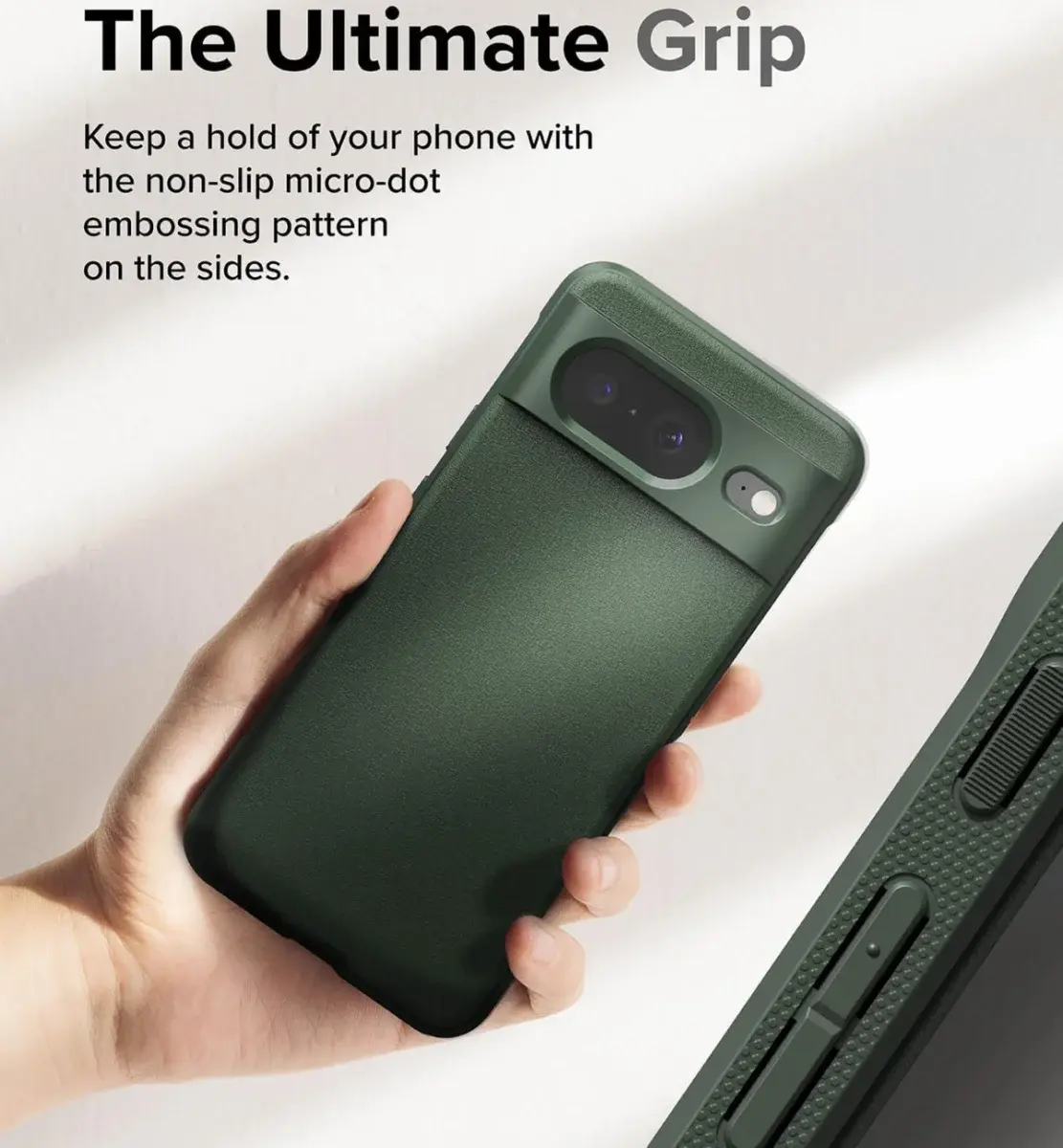 Ringke Onyx Google Pixel 8 Hoesje Flexibel TPU Back Cover Groen afbeelding 5