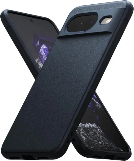 Ringke Onyx Google Pixel 8 Hoesje Flexibel TPU Back Cover Blauw afbeelding 1