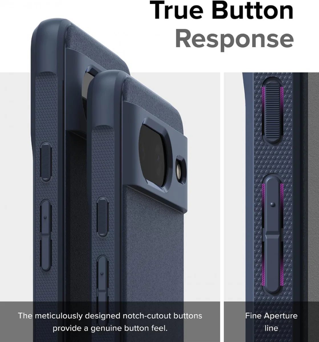 Ringke Onyx Google Pixel 8 Hoesje Flexibel TPU Back Cover Blauw afbeelding 10