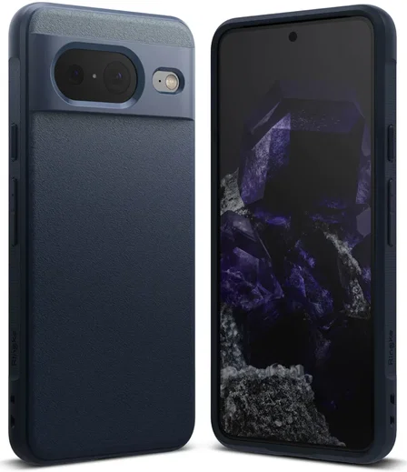 Ringke Onyx Google Pixel 8 Hoesje Flexibel TPU Back Cover Blauw afbeelding 2