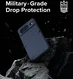 Ringke Onyx Google Pixel 8 Hoesje Flexibel TPU Back Cover Blauw afbeelding 3