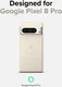 Ringke Fusion Google Pixel 8 Pro Hoesje Back Cover Matte Transparant afbeelding 3