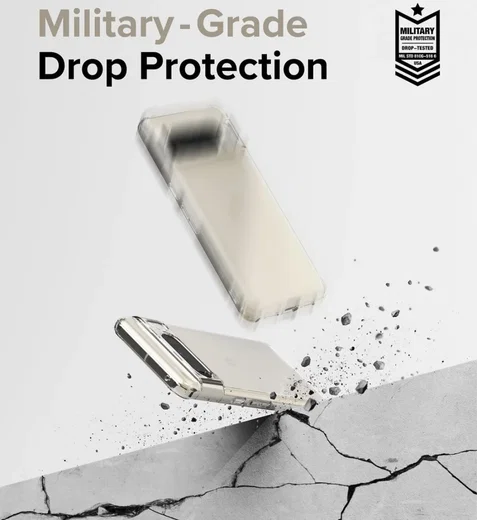 Ringke Fusion Google Pixel 8 Pro Hoesje Back Cover Matte Transparant afbeelding 4