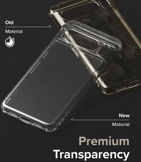 Ringke Fusion Google Pixel 8 Pro Hoesje Back Cover Matte Transparant afbeelding 5