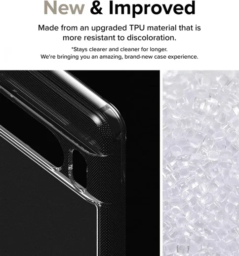 Ringke Fusion Google Pixel 8 Pro Hoesje Back Cover Matte Transparant afbeelding 9