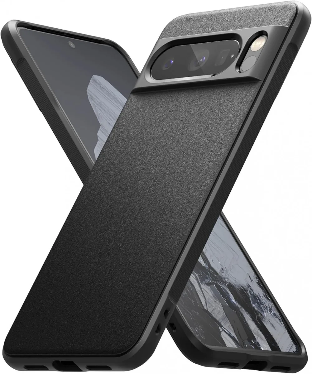 Ringke Onyx Google Pixel 8 Pro Hoesje Flexibel TPU Back Cover Zwart afbeelding 1