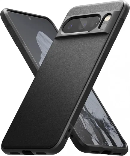 Ringke Onyx Google Pixel 8 Pro Hoesje Flexibel TPU Back Cover Zwart afbeelding 1