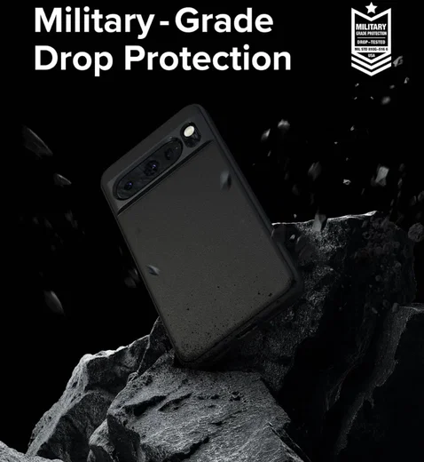 Ringke Onyx Google Pixel 8 Pro Hoesje Flexibel TPU Back Cover Zwart afbeelding 3