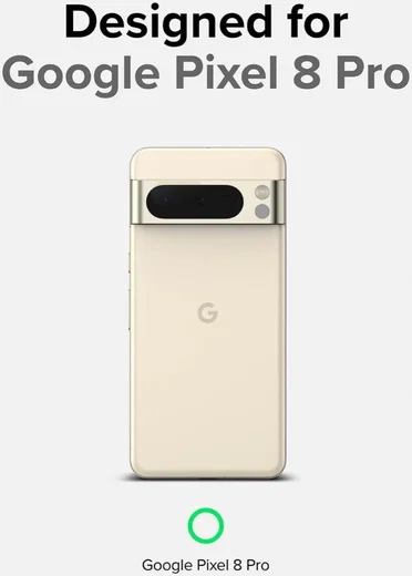 Ringke Onyx Google Pixel 8 Pro Hoesje Flexibel TPU Back Cover Zwart afbeelding 4