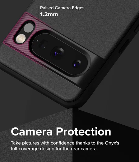 Ringke Onyx Google Pixel 8 Pro Hoesje Flexibel TPU Back Cover Zwart afbeelding 7