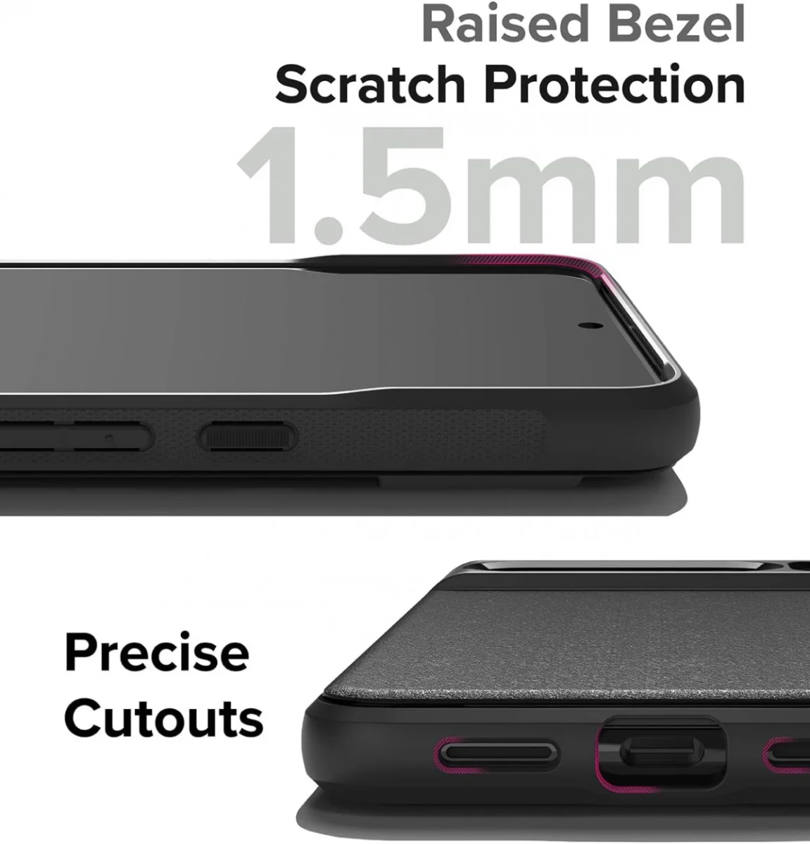Ringke Onyx Google Pixel 8 Pro Hoesje Flexibel TPU Back Cover Zwart afbeelding 9