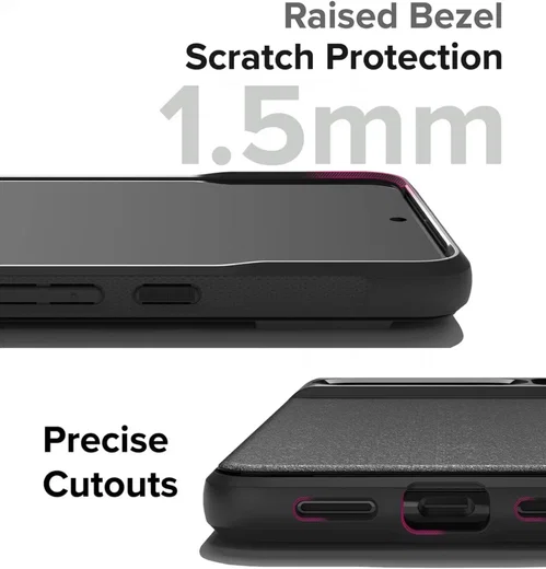 Ringke Onyx Google Pixel 8 Pro Hoesje Flexibel TPU Back Cover Zwart afbeelding 9