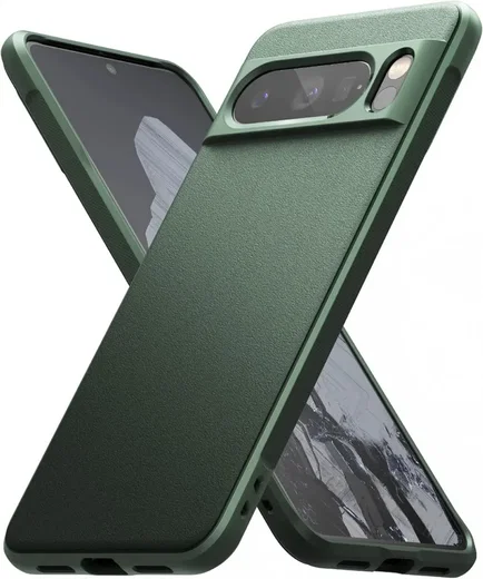 Ringke Onyx Google Pixel 8 Pro Hoesje Flexibel TPU Back Cover Groen afbeelding 1