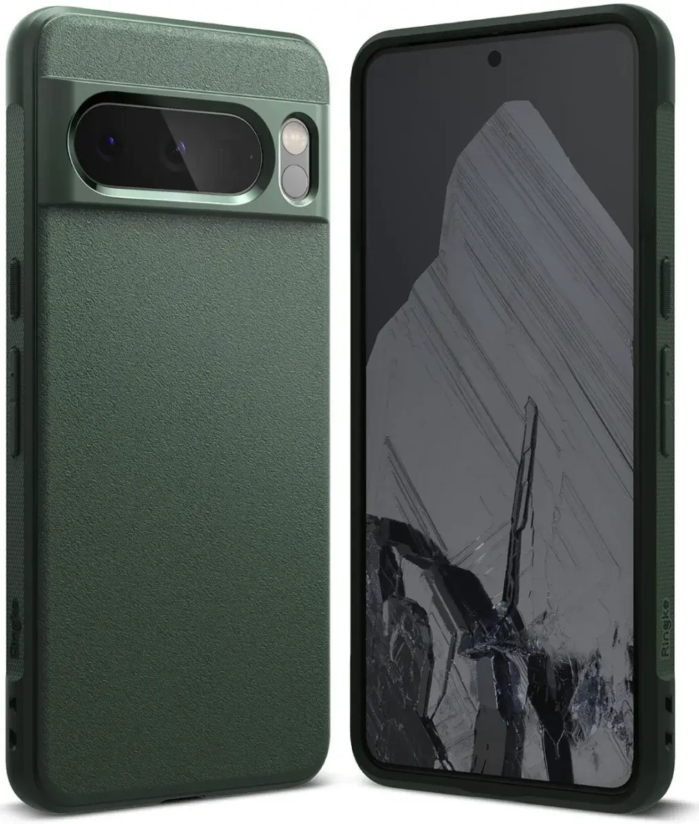 Ringke Onyx Google Pixel 8 Pro Hoesje Flexibel TPU Back Cover Groen afbeelding 2