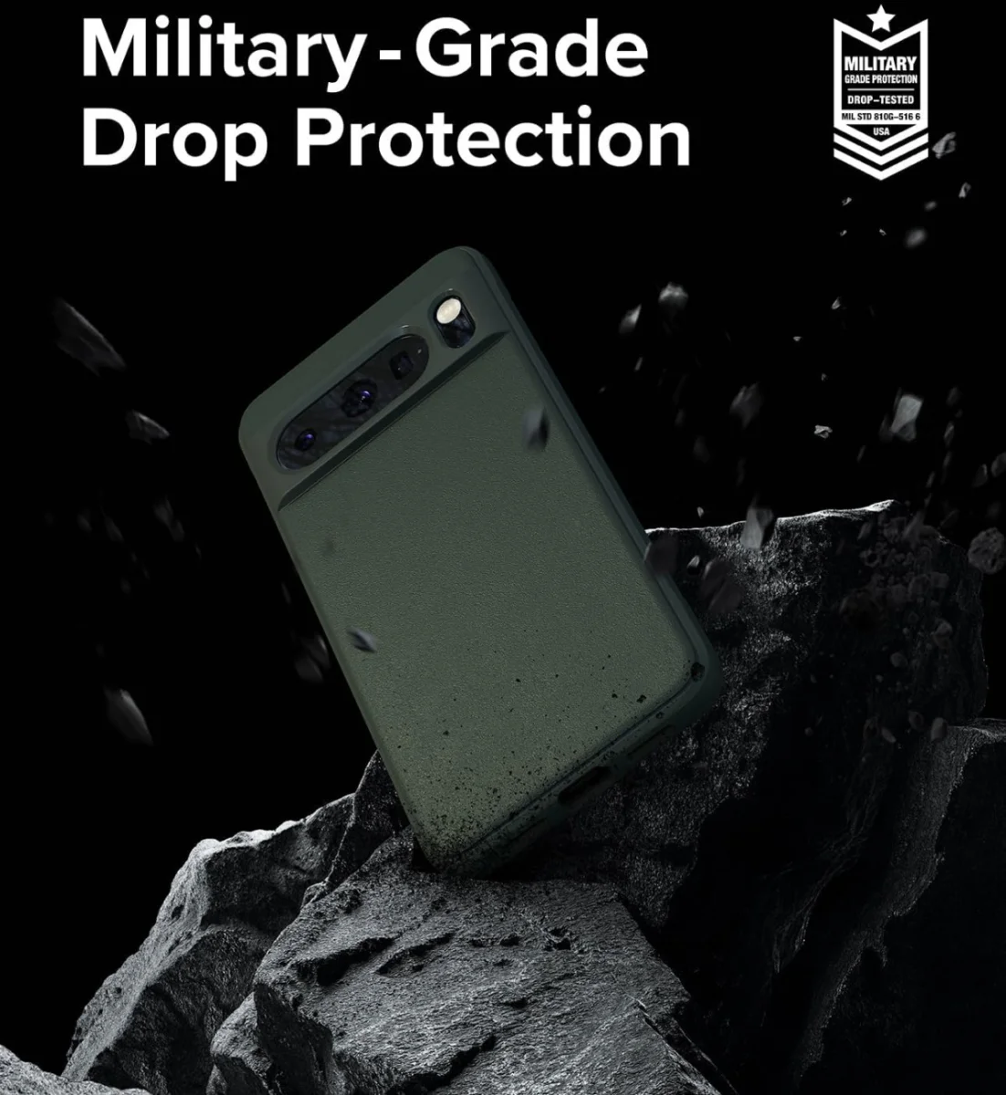 Ringke Onyx Google Pixel 8 Pro Hoesje Flexibel TPU Back Cover Groen afbeelding 3