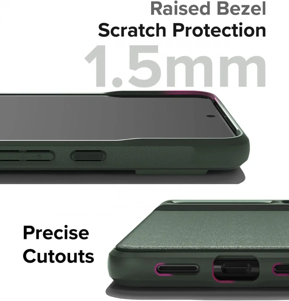 Ringke Onyx Google Pixel 8 Pro Hoesje Flexibel TPU Back Cover Groen afbeelding 9