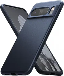Ringke Onyx Google Pixel 8 Pro Hoesje Flexibel TPU Back Cover Blauw afbeelding