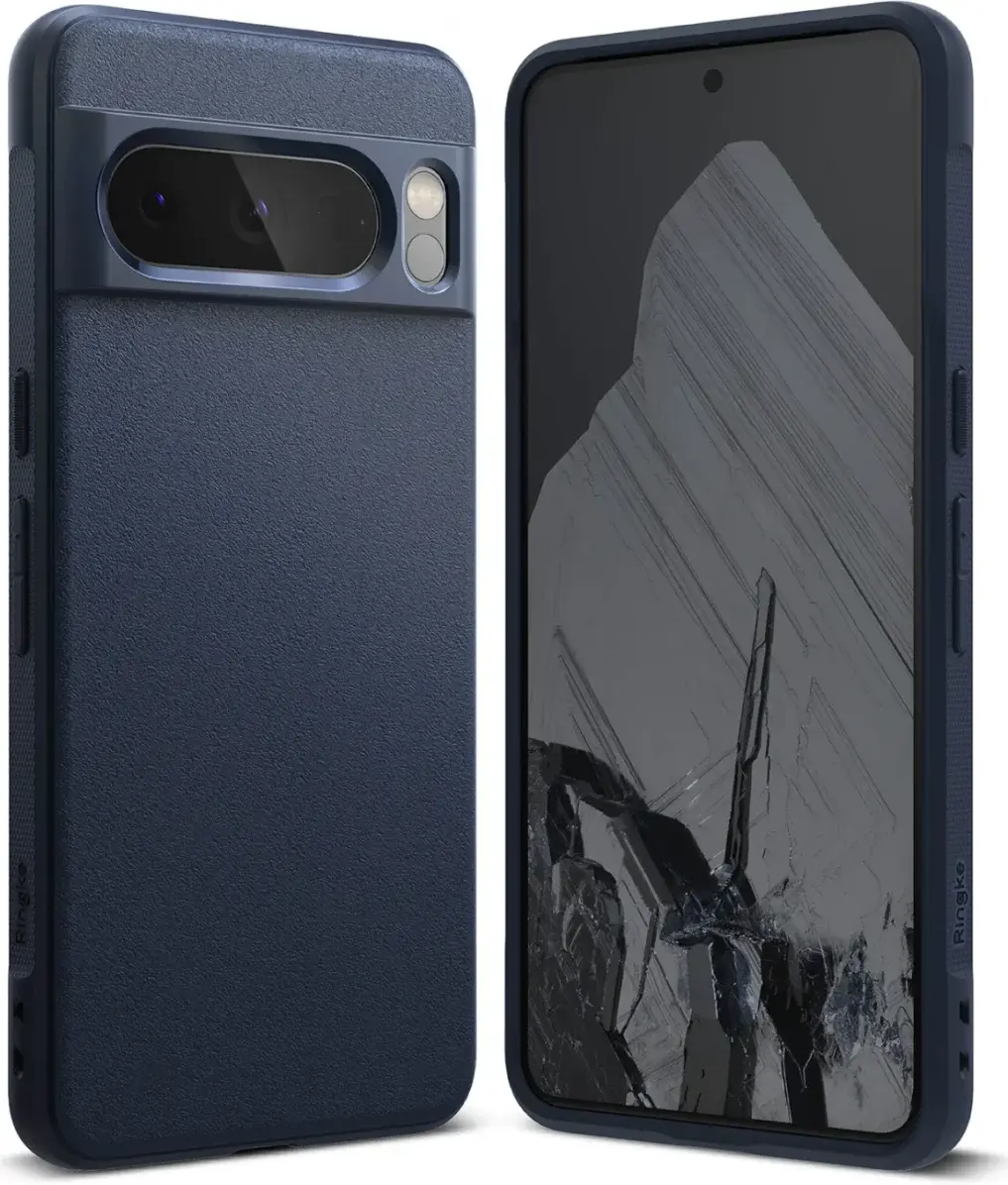 Ringke Onyx Google Pixel 8 Pro Hoesje Flexibel TPU Back Cover Blauw afbeelding 2