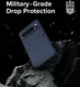 Ringke Onyx Google Pixel 8 Pro Hoesje Flexibel TPU Back Cover Blauw afbeelding 3