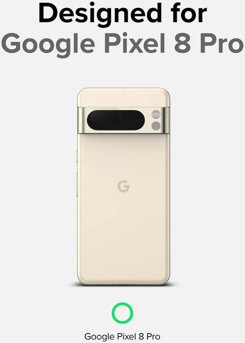 Ringke Onyx Google Pixel 8 Pro Hoesje Flexibel TPU Back Cover Blauw afbeelding 4