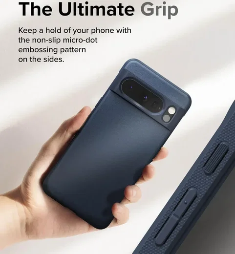 Ringke Onyx Google Pixel 8 Pro Hoesje Flexibel TPU Back Cover Blauw afbeelding 5
