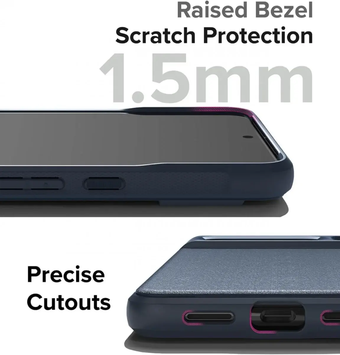 Ringke Onyx Google Pixel 8 Pro Hoesje Flexibel TPU Back Cover Blauw afbeelding 9