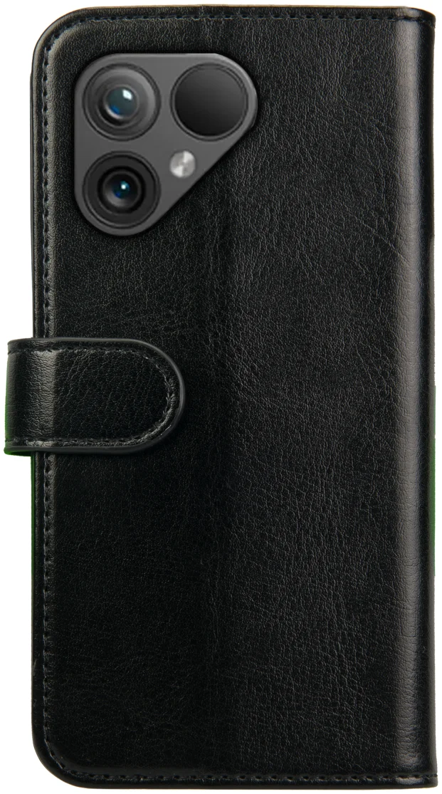 Rosso Element Fairphone 5 Hoesje Book Case Wallet Zwart afbeelding 2