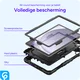 Samsung Galaxy Tab A9 Plus Hoes met Screen Protector en Handriem Blauw afbeelding 8
