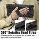 Samsung Galaxy Tab A9 Hoes met Kickstand en Handriem Zwart afbeelding 5