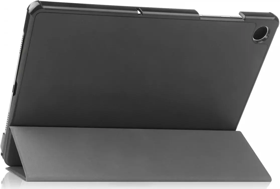 Samsung Galaxy Tab A11 / Tab A9 Hoes Tri-Fold Book Case Standaard Zwart afbeelding 11