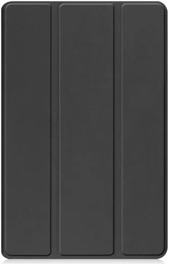 Samsung Galaxy Tab A11 / Tab A9 Hoes Tri-Fold Book Case Standaard Zwart afbeelding 10