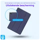 Samsung Galaxy Tab A11 / Tab A9 Hoes Tri-Fold Book Case Standaard Blauw afbeelding 2