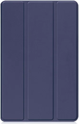 Samsung Galaxy Tab A11 / Tab A9 Hoes Tri-Fold Book Case Standaard Blauw afbeelding 12