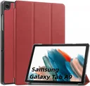 Samsung Galaxy Tab A11 / Tab A9 Hoes Tri-Fold Book Case Standaard Rood