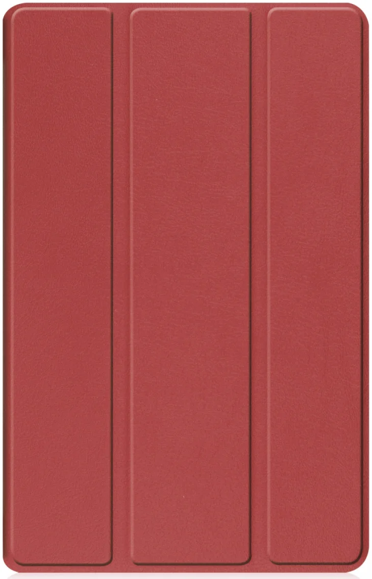 Samsung Galaxy Tab A11 / Tab A9 Hoes Tri-Fold Book Case Standaard Rood afbeelding 9