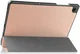 Samsung Galaxy Tab A11 / Tab A9 Hoes Tri-Fold Book Case Standaard Roze Goud afbeelding 9