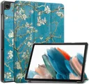 Samsung Galaxy Tab A11 / Tab A9 Hoes Tri-Fold Book Case Standaard Blossom