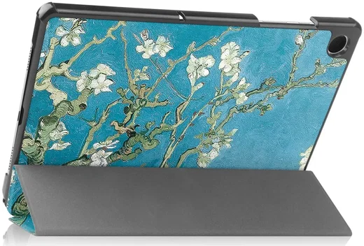 Samsung Galaxy Tab A11 / Tab A9 Hoes Tri-Fold Book Case Standaard Blossom afbeelding 9