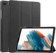 Samsung Tab A11 Plus / A9 Plus Tri-Fold Hoes met Standaard Zwart afbeelding 1