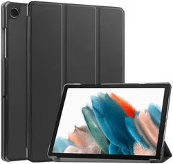 Samsung Tab A11 Plus / A9 Plus Tri-Fold Hoes met Standaard Zwart afbeelding