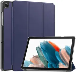 Samsung Tab A11 Plus / A9 Plus Tri-Fold Hoes met Standaard Blauw afbeelding