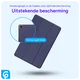 Samsung Tab A11 Plus / A9 Plus Tri-Fold Hoes met Standaard Blauw afbeelding 2