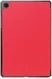 Samsung Tab A11 Plus / A9 Plus Tri-Fold Hoes met Standaard Rood afbeelding 11