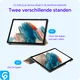 Samsung Tab A11 Plus / A9 Plus Tri-Fold Hoes met Standaard Roze Goud afbeelding 8