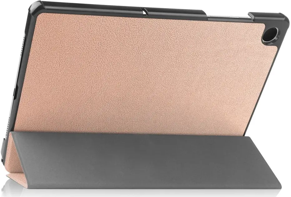 Samsung Tab A11 Plus / A9 Plus Tri-Fold Hoes met Standaard Roze Goud afbeelding 11