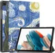 Samsung Galaxy Tab A11 Plus / Tab A9 Plus Hoes Book Case Sterrennacht